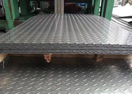 satın al 5 Bar Alüminyum Elmas Sırt Plakası Elmas Merdiven 1mm 4x8 3003 6061 online manufacture