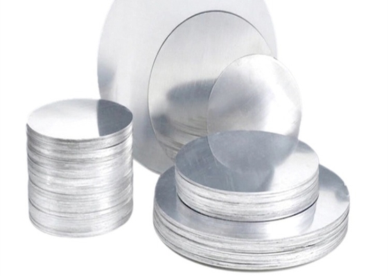 satın al 3004 Tencere Değirmeni İçin Alüminyum Daire Plakası Bitmiş ASTM 1050 1060 0.3mm online manufacture