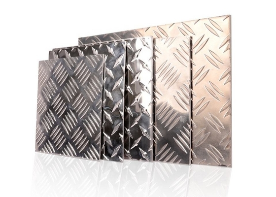 satın al 6005 6061 3003-H22 Alüminyum Elmas Plaka Alaşımlı Tekne Zemini 5 Bar Cilalı online manufacture