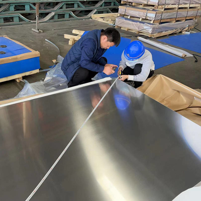 satın al 1200 X 2400 Duvar Alüminyum Sac Levha 0.1mm 0.5 mm 0.3mm 0.7mm 0.8 mm 1050 1060 1100 online manufacture