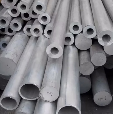 satın al 6061 6063 7075 T6 Boyutları Ekstrüde Alüminyum Alaşımlı Profil Boru / Yuvarlak / Kare / Dikdörtgen / Oval İçi Boş Boru online manufacture