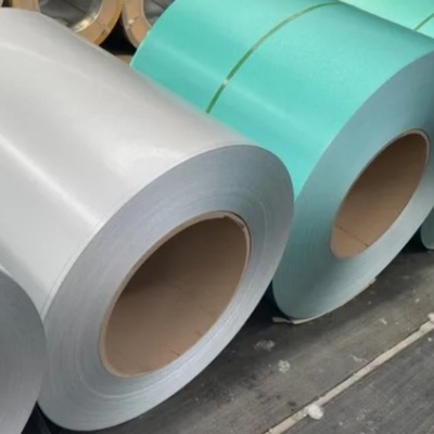 satın al 7005 7050 7075 Renkli kaplamalı alüminyum çatı levhası malzemeleri için alüminyum çelik şeritleri yuvarlak folyo bobini online manufacture