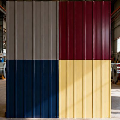 satın al Sıcak daldırılmış galvanizli renkli kaplı çelik levha yüksek dayanıklılıklı tek tip kaplama online manufacture