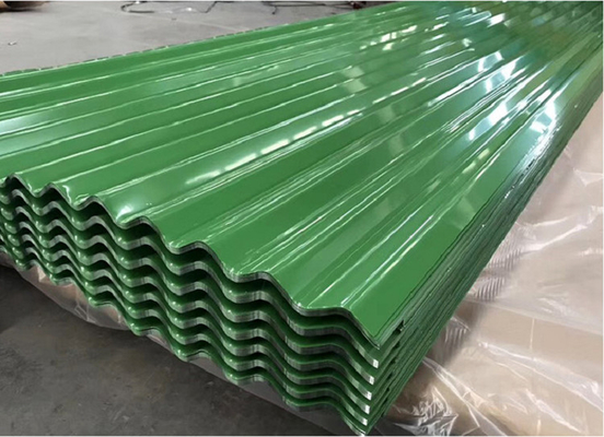 24 X 36 24 X 48 2400 X 1200 Soğuk Galvanizli Alüminyum Çatı Kaplama Levhaları DX51D