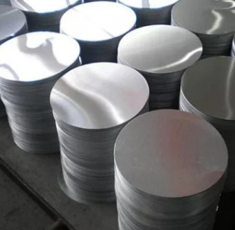 Endüstri için Simli Beyaz Alaşımlı Alüminyum Çember Plaka 0.36-10mm