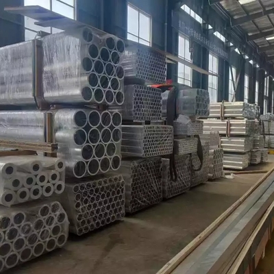 6000 Serisi Eloksal Alüminyum Alaşımlı Boru Özelleştirilmiş Duvar Dikdörtgen Boru