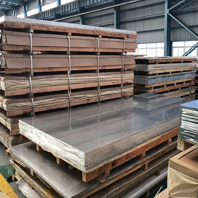AISI 5052 5054 5086 5754 Alüminyum Düz Sac Levha Parlak Yüzey 0.3MM Kalınlık