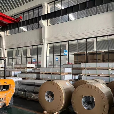 Ayna Kabartmalı Alüminyum Çelik Rulo Cilası Bina İçin 3003 0.2mm Bitti