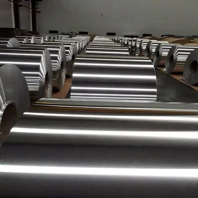Altın Renkli Hidrofilik Alüminyum Çelik Rulo Yüksek Mukavemetli PVC Film Kaplı 6061 T6 2024 T3