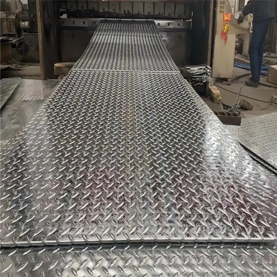 Özel Alüminyum Damalı Sac Elmas Plaka Kaymaz Nervürlü 200mm