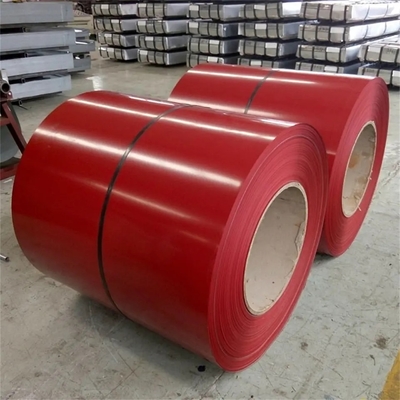 Gi Gl PPGL Boyalı Ral Renkli Galvalume Çelik Rulo 1250mm 1500mm Metal Çatı Kaplama Levhası