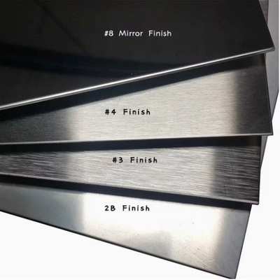 0.3mm - 3.0mm Kalınlığı Paslanmaz çelik plaka 430 201 321 310S 304L 316 316L 304