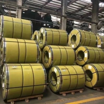 Paslanmaz Çelik Soğuk Haddelenmiş Rulo 410 316 316L 201 Çatı Kaplama 0.1mm-300mm Kalınlık 100mm-2500mm Genişlik
